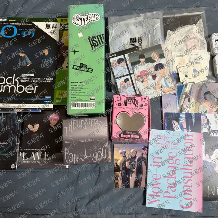 [BUNJANG] Plaeve Hamin Photocard and Goods Bundle / 플레이브 하민 위주포카,굿즈 양도