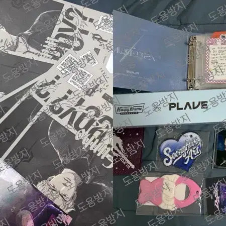 [BUNJANG] Plaeve Hamin Photocard and Goods Bundle / 플레이브 하민 위주포카,굿즈 양도