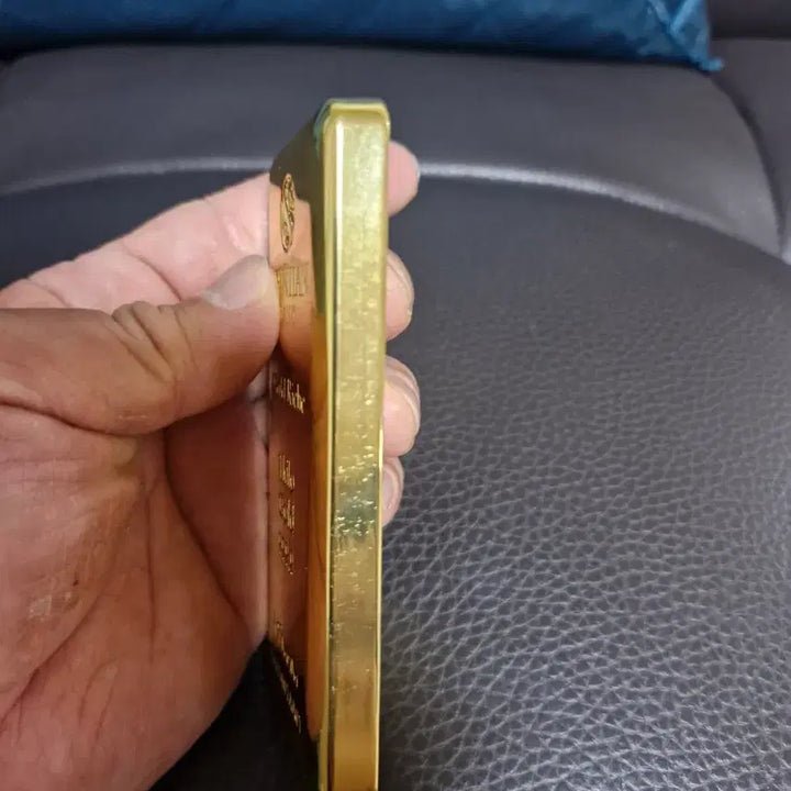 [BUNJANG] Shinhan Bank Gold Bar Replica 1kg (18K Gold Plated) / 신한은행 골드바 1kg 가짜금 견양 입니다!(18k 도금 )
