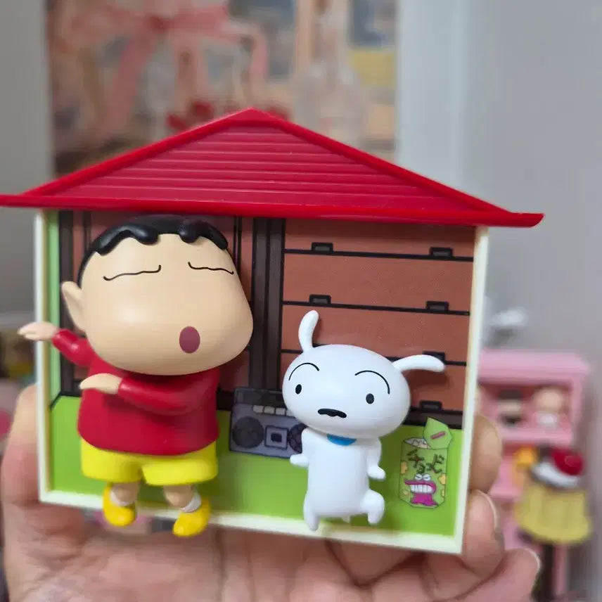[BUNJANG] Crayon Shin-chan Magnetic Frame Figure / 짱구 자석 집 액자 피규어