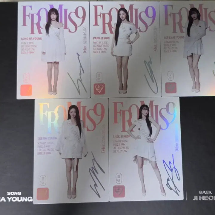 [BUNJANG] fromis_9 Teraca Magazine 5-Piece Bundle Set / 프로미스나인 테레카 매거진 5종 일괄
