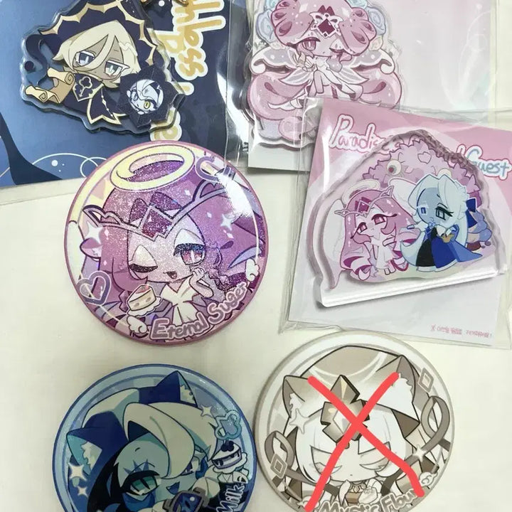 [BUNJANG] Cookkingdom Bundle Set Unsealed Accessories / 일괄,급처급처급처) 쿠킹덤비공굿