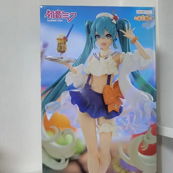 [BUNJANG] Hatsune Miku SweetSweets Tropical Juice Figure / 하츠네미쿠 SweetSweets 트로피컬 쥬스 피규어