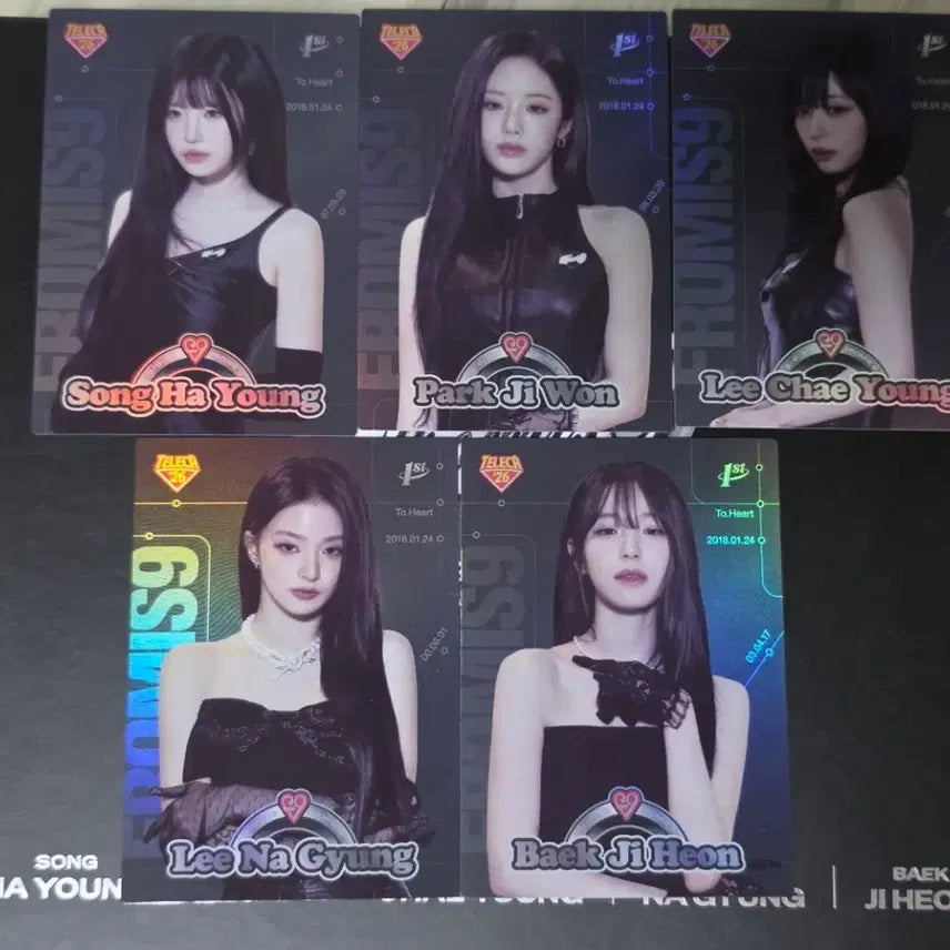 [BUNJANG] fromis_9 Tera-k Collection Retro Bundle Set / 프로미스나인 테레카 레트로 5종 일괄