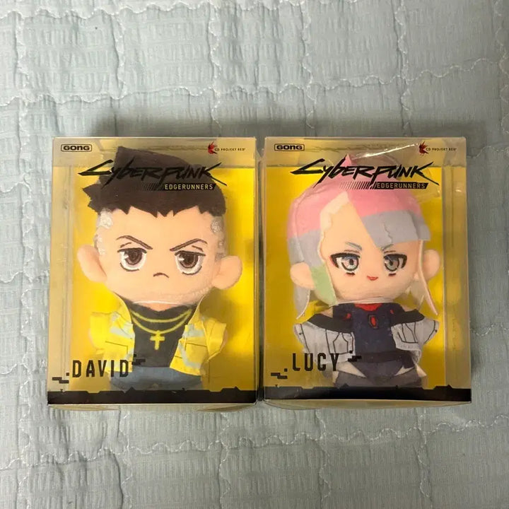 [BUNJANG] Pop Mart Cyberpunk Edgerunners David &amp; Lucy Bong Figure Set (Sealed) / [미개봉/정품] POP MART 사이버펑크 엣지러너 데이비드 &amp; 루시 봉