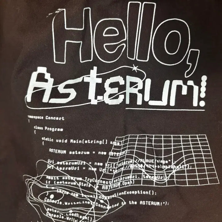 [BUNJANG] PLAVE Hello Asterum Concert Fancon T-Shirt (Black/M) / 플레이브 헬로 아스테룸 콘서트 팬콘 티셔츠 (블랙/M)