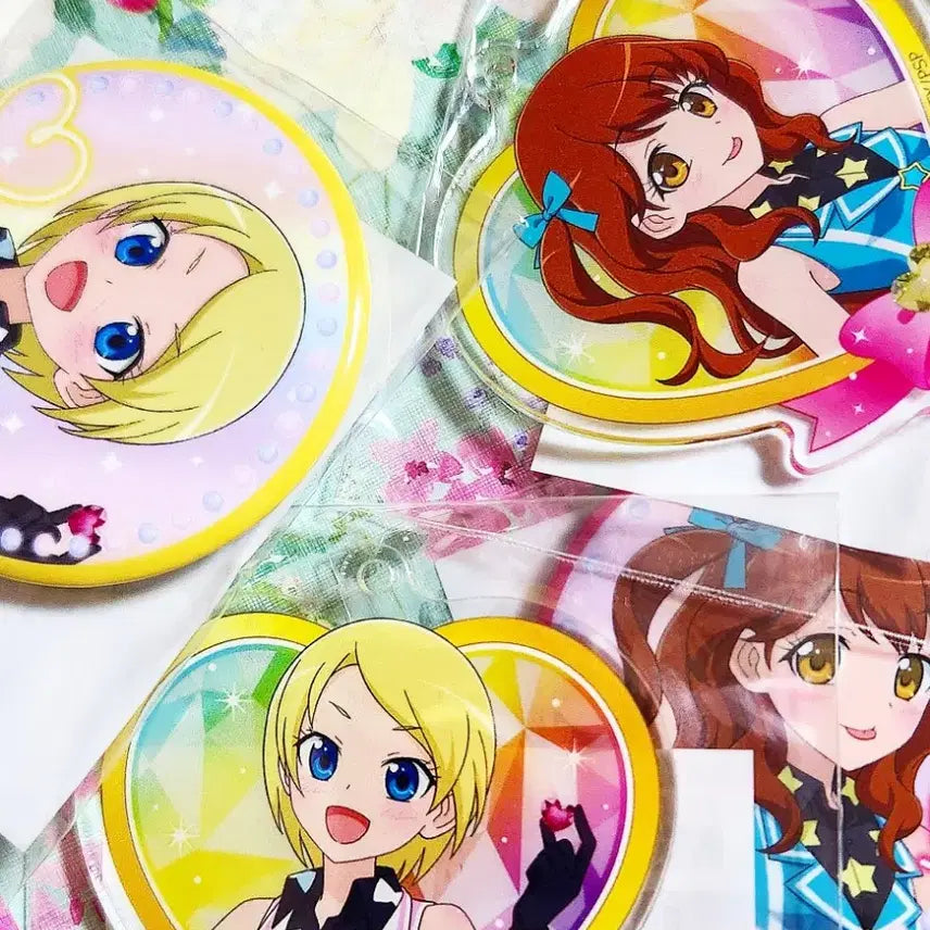 [BUNJANG] Pretty Rhythm Aurora Dream 15th Anniversary Marukuji Serenade Kanon Can Badge Keychain (Sealed) / [미개봉] 프리티리듬오로라드림 15주년 마루쿠지 세레나데 카논 캐논 캔뱃지 키링