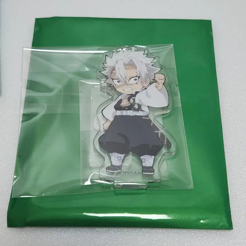 [BUNJANG] Demon Slayer Sanemi Shinazugawa &amp; Genya Shinazugawa Linked Acrylic Standee Bundle Set / 귀멸의 칼날 연결 아크릴 사네미 겐야 일괄