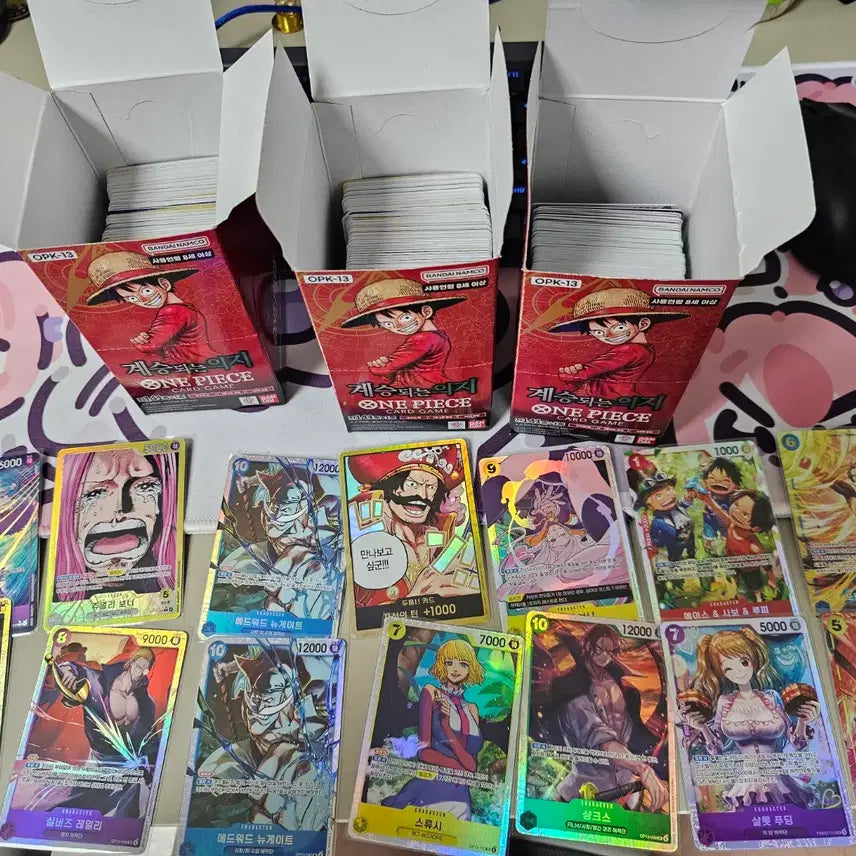 [BUNJANG] One Piece Carddass 13th Edition Cards (3 Boxes) / 원피스 13탄 3박스분 카드판매