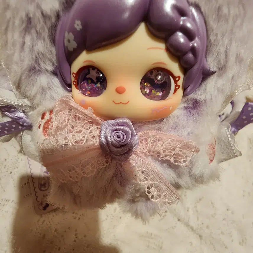 [BUNJANG] Babys3 Pixie Joy Confession Rabbit Plush Keychain / 베이비쓰리 픽시조이 고백토끼 인형 키링