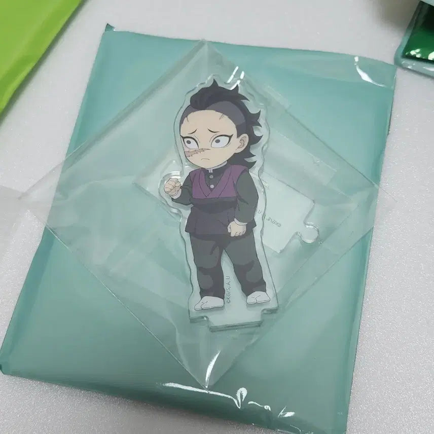 [BUNJANG] Demon Slayer Sanemi &amp; Genya Connecting Acrylic Stand Bundle Set / 귀멸의 칼날 연결 아크릴 사네미 겐야 일괄
