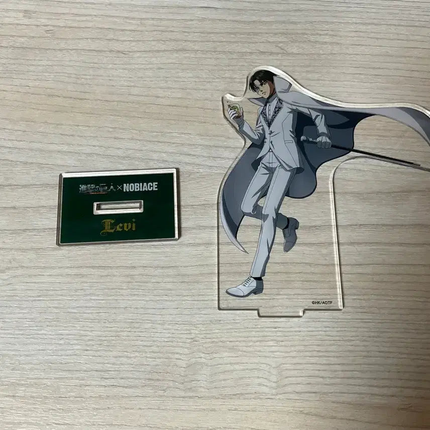[BUNJANG] Levi Ackerman Attack on Titan Acrylic Stand Nobie Ace / (10일까지) 리바이 진격거 진격의거인 아크릴 노비에이스