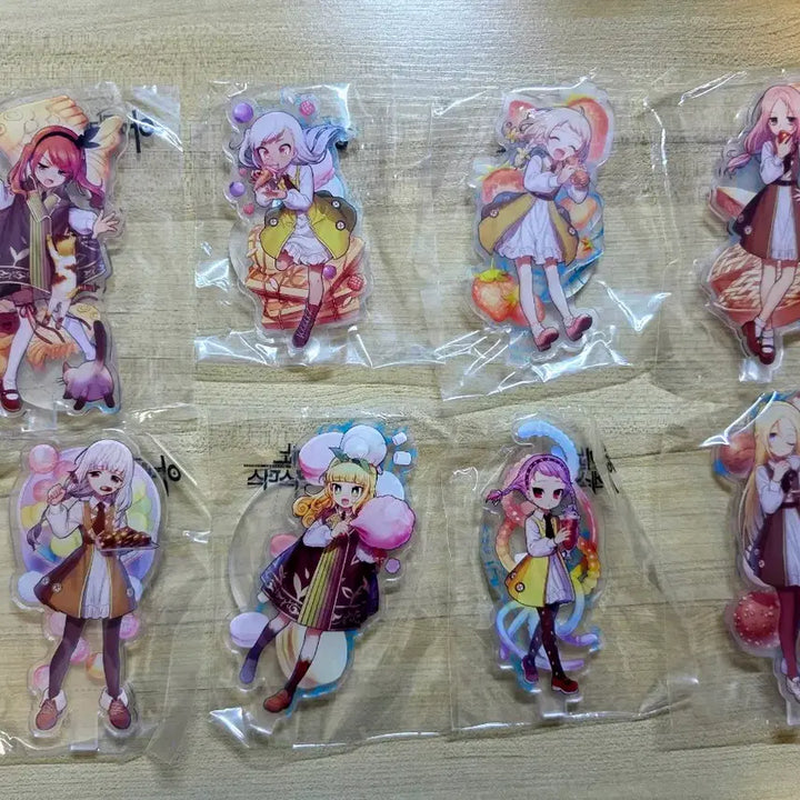 [BUNJANG] Americano Exodus Acrylic Stand 8 Types Bundle Set (Sealed) / 미개봉) 아메리카노 엑소더스 아크릴스탠드 8종 일괄 판매