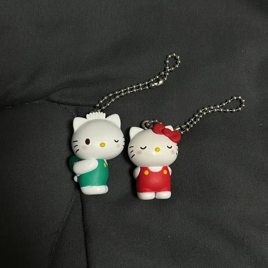 [BUNJANG] Hello Kitty &amp; Dear Daniel Keyring Set / 헬로키티 디어다니엘 키링 세트 일괄