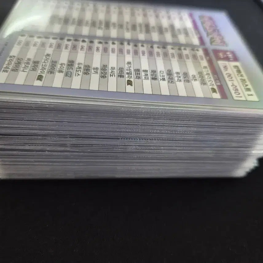 [BUNJANG] Abysseye Deck Box Full Set (001-081/081) / 도감용) 어비스아이 덱소스 풀세트 001-081/081