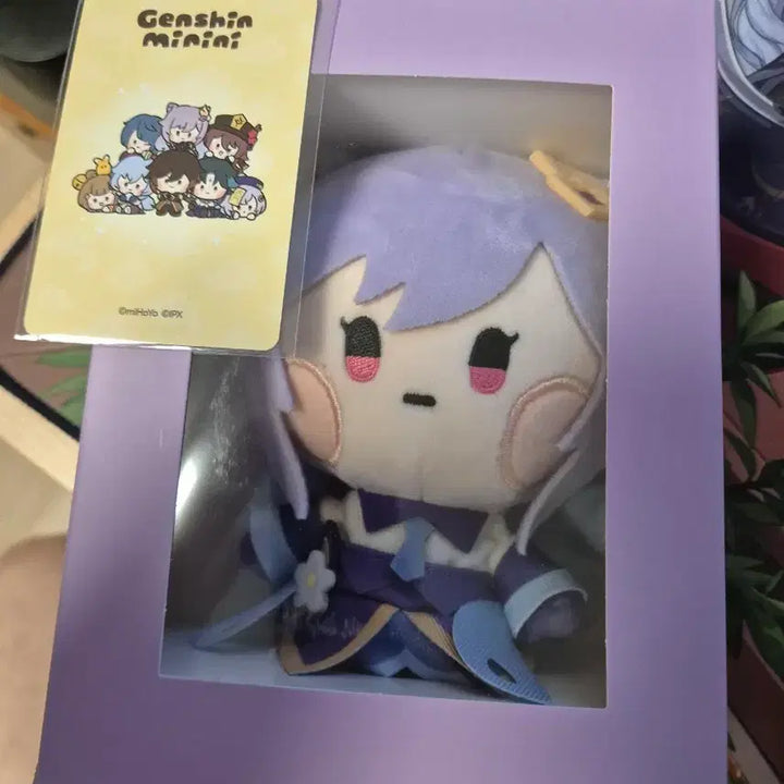 [BUNJANG] Genshin Impact Keqing Mini Figure / 원신 각청 미니니 인형 미개봉 정가보다 싸게 양도