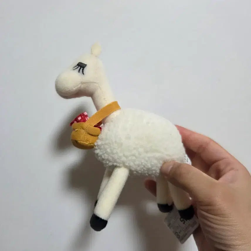 [BUNJANG] Vintage San-X Kapibarasan Alpaca Picnic Plush / 빈티지 토이 캐릭터 굿즈 고전 만화 인형 산엑스 카피바라상 알파카 피크닉