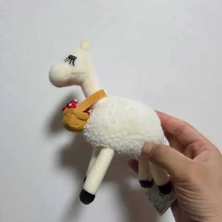 [BUNJANG] Vintage San-X Kapibarasan Alpaca Picnic Plush / 빈티지 토이 캐릭터 굿즈 고전 만화 인형 산엑스 카피바라상 알파카 피크닉