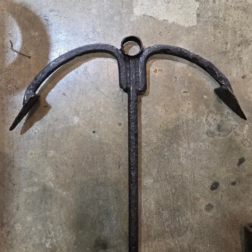 [BUNJANG] Antique Cast Iron Fishing Boat Anchor / 앤틱 / 옛날 어선 무쇠 배닻