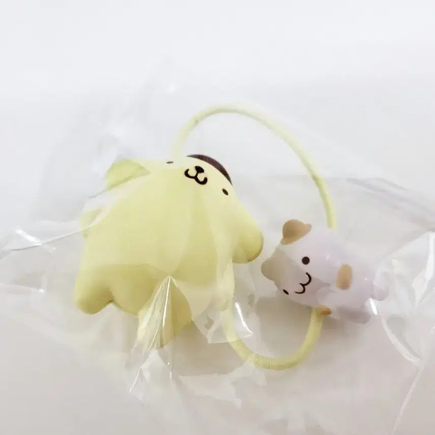 [BUNJANG] Pompompurin Muffin Hair Tie / 폼폼푸린 머핀 마스코트 머리끈 헤어밴드