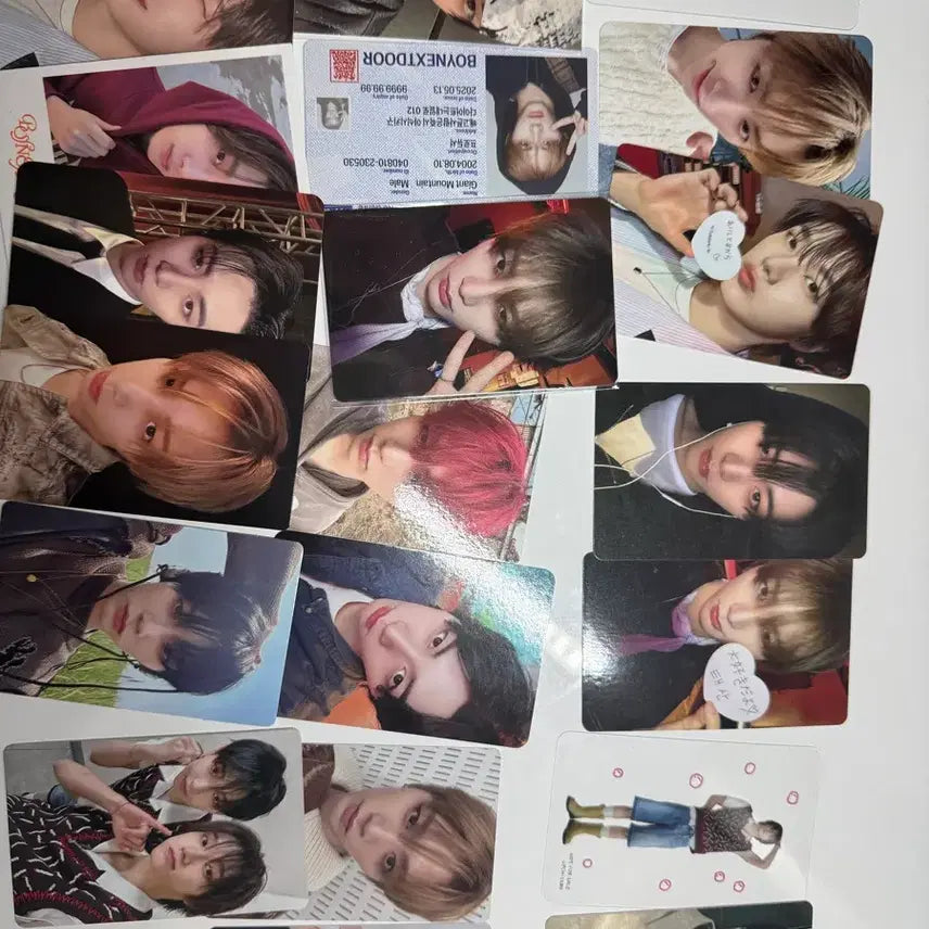 [BUNJANG] BOYNEXTDOOR Taesan Seungho Photocard Bundle Set (DDICTION No Genre Japan) / 보넥도 태산 성호 포토카드 일괄 디액션 노장르 일본 리우재현이한운학