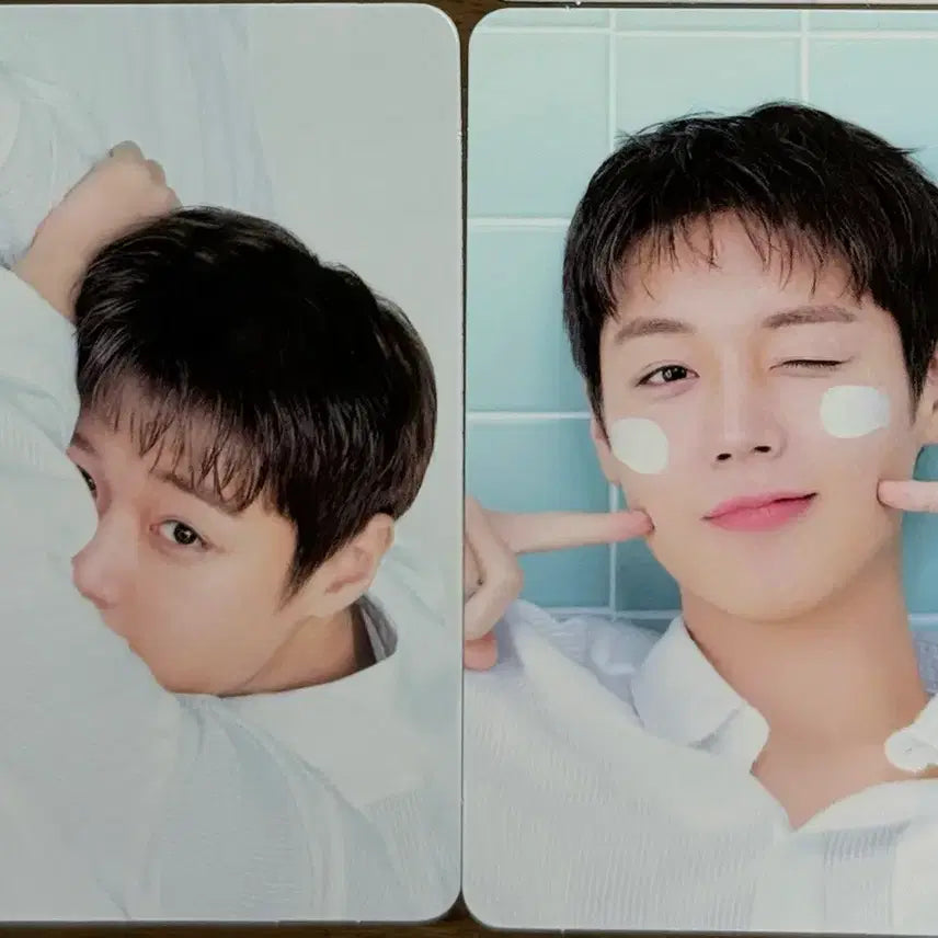 [BUNJANG] Park Jihoon Makeprem A Set Bundle Photocards (2 pcs) / 박지훈 메이크프렘 A세트 포카 2장 일괄