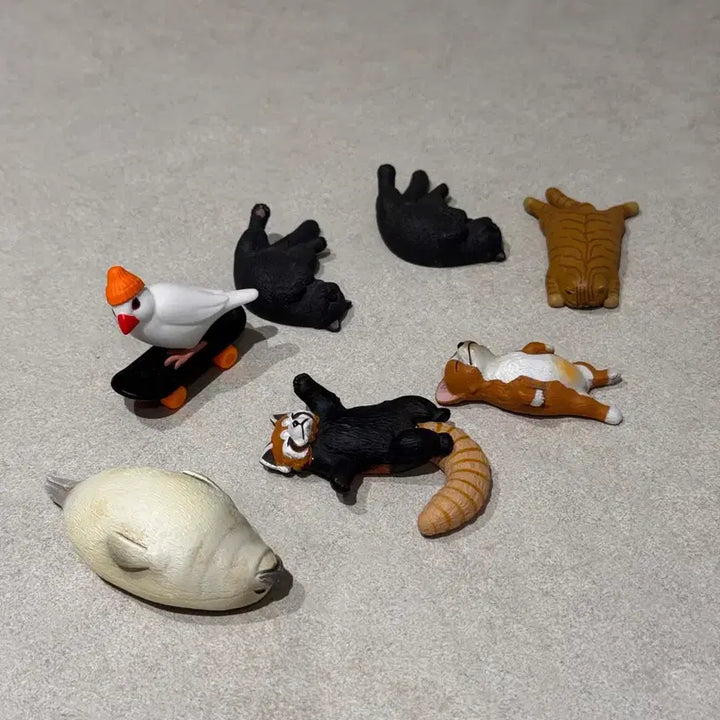[BUNJANG] Sleeping Animals Gacha Figure Bundle Set / 가챠 잠자는 동물 피규어 일괄판매
