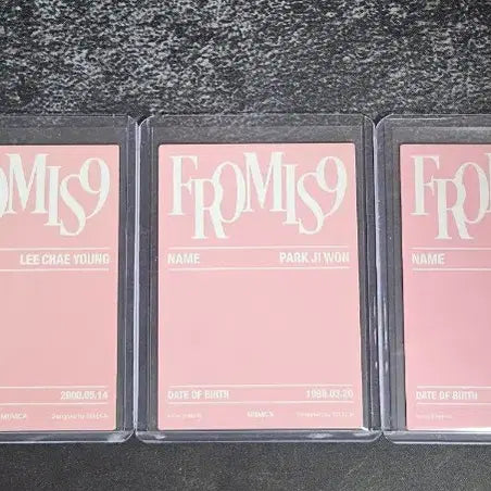 [BUNJANG] fromis_9 5 Member Signed Photocard Set / 테레카 프로미스나인 5종 세트