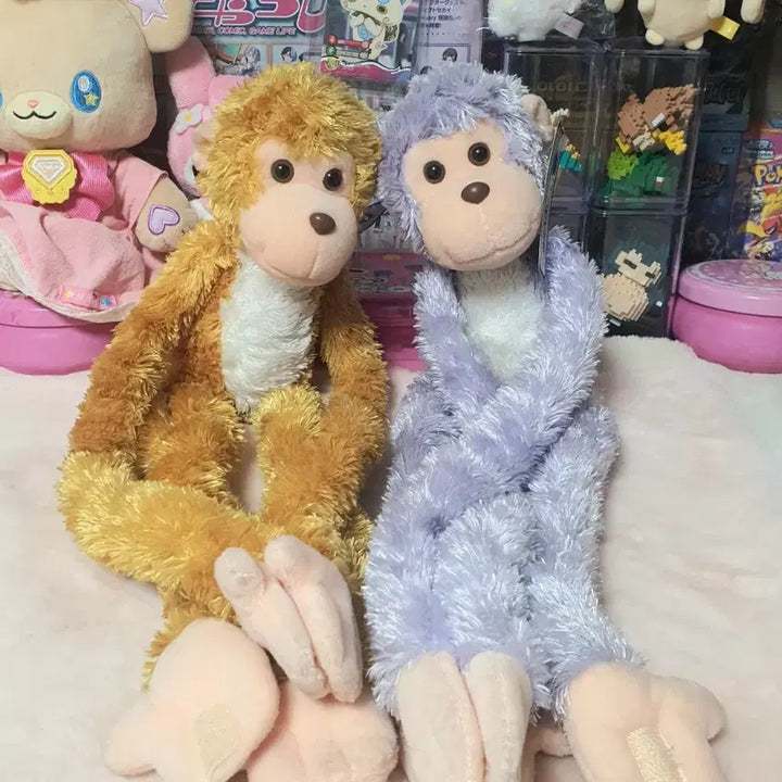 [BUNJANG] Vintage Long-Sleeved Monkey Plush Toy Bundle / 새상품 일괄 ) 고전 긴팔 원숭이 빈티지 몽키 앤틱 추억 옛날 동물 인형