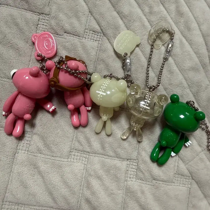 [BUNJANG] Gloomy Bear Keychain Set (Rare/Vintage) / 글루미베어 키링 희귀 / 고전 키링