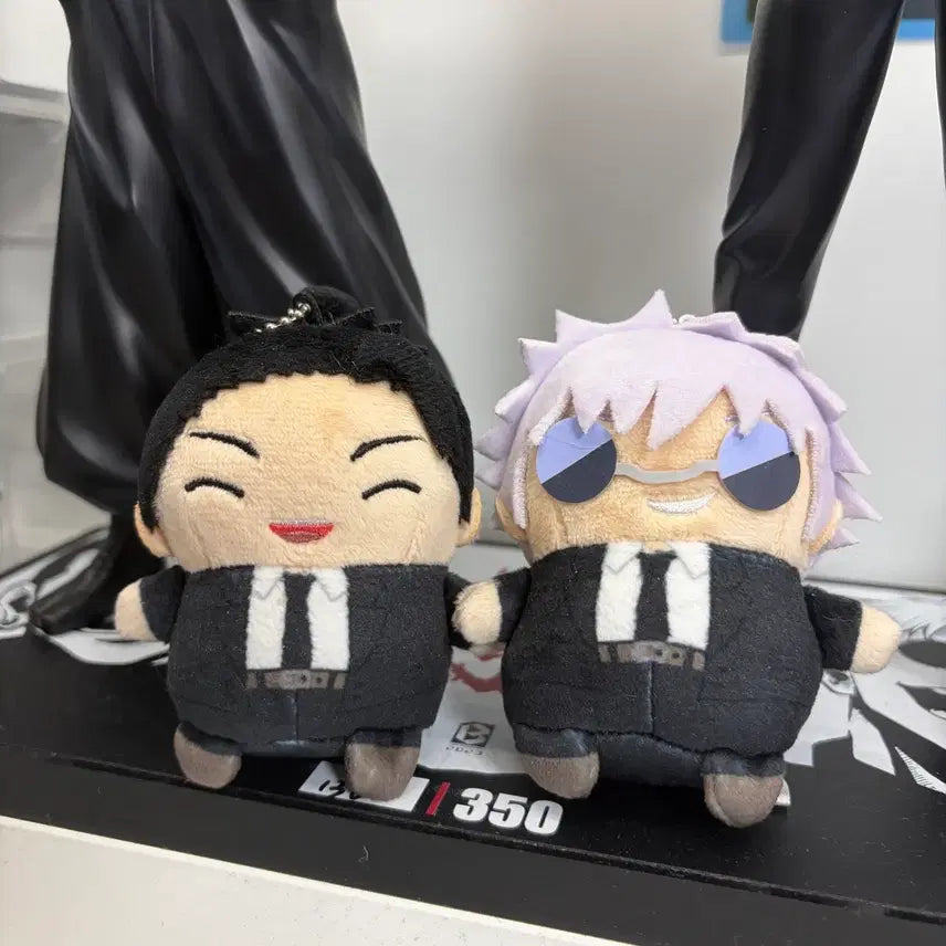 [BUNJANG] Jujutsu Kaisen Haramaki Mametitto Plush Set - Vol. 6 Gojo &amp; Geto / 주술회전 하라혼 마메메이토 누이구루미 6탄 고죠 게토 일괄
