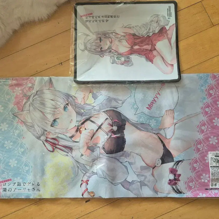 [BUNJANG] Rosidere Desk Mat &amp; Mouse Pad Bundle / 로시데레 장패드 마우스 패드 일괄 판매