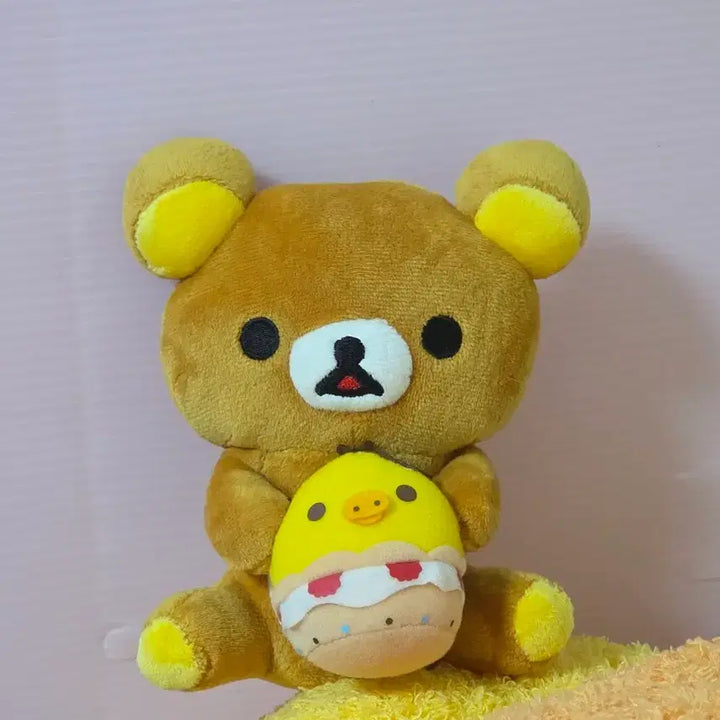 [BUNJANG] Classic Rilakkuma Kiiroitori Plush Doll / 고전 리락쿠마 키이로이토이 인형