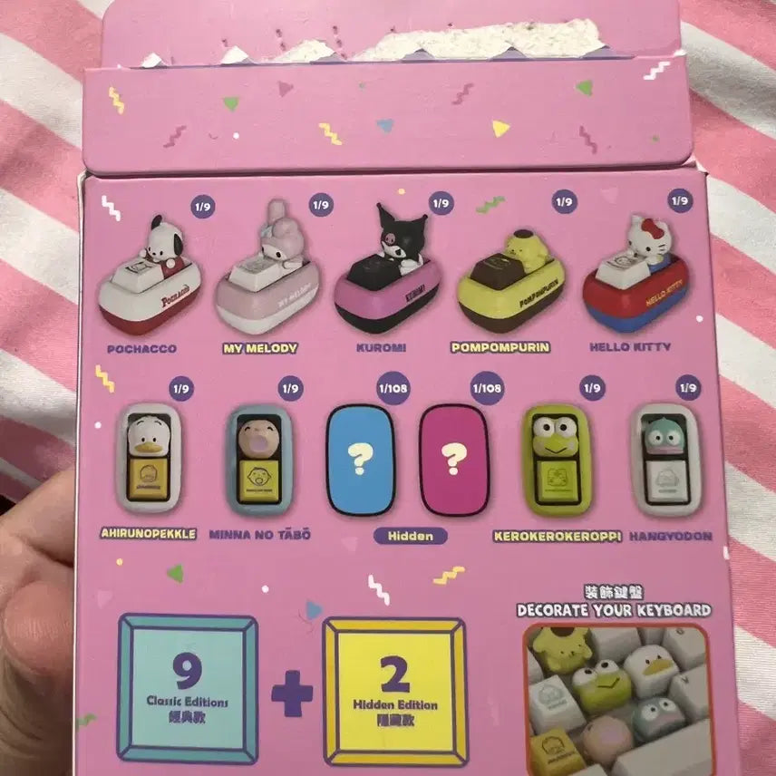 [BUNJANG] Tinyville Sanrio Kerokerokeroppi Keycap / 타이니빌 산리오 키캡