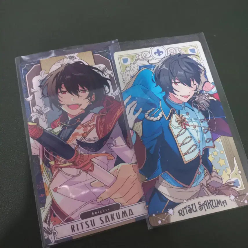 [BUNJANG] Ensemble Stars! Koga/Arashi/Ritsu Acrylic Stand &amp; Trading Card Bundle / 앙스타 리츠 파샤 파샤코레 아크릴스탠드 라이브티켓 일괄 판매