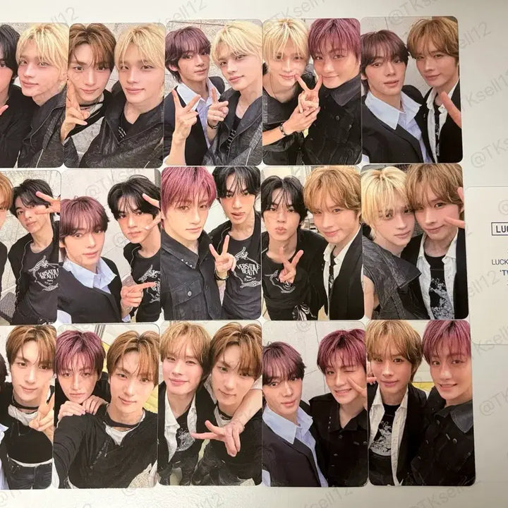 [BUNJANG] TWS 42-Zone Unit Photocard Bundle Set / 투어스 콘서트 42존 유닛포카 일괄 양도