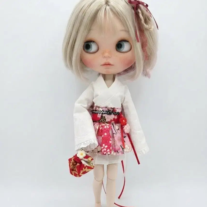 [BUNJANG] Blythe Fusion Kimono Outfit Set / 브라이스 블라이스  오비츠 퓨전 기모노 의상 세트판매합니다