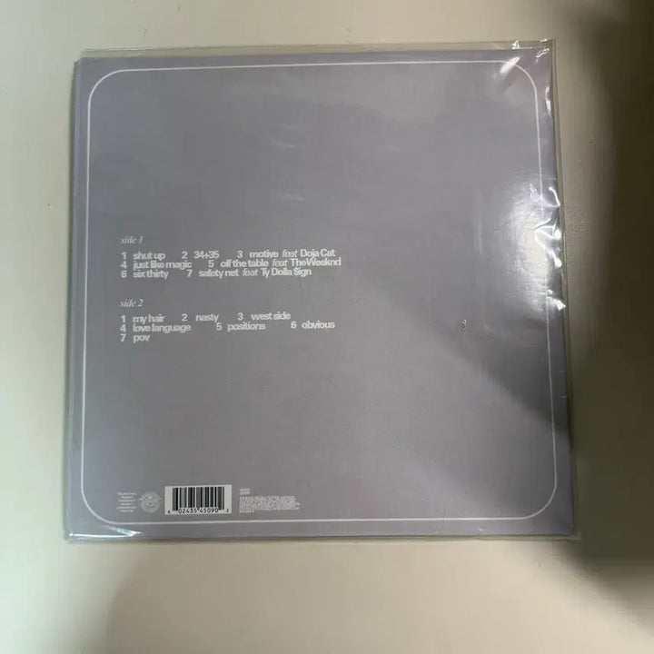 [BUNJANG] Ariana Grande Positions LP / 아리아나 그란데 positions LP 코크 보틀 클리어반