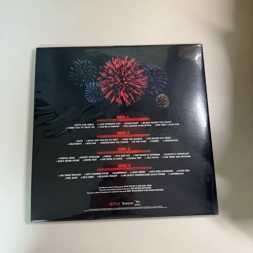 [BUNJANG] Stranger Things 3 OST LP Fireworks Splatter Edition / 기묘한 이야기 3 ost lp fireworks 스플래터반
