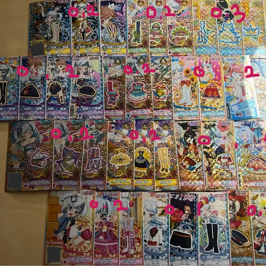 [BUNJANG] PriPara PriChannel Ticket Bundle Set / 프리파라 프리채널 티켓 일괄 판매합니다