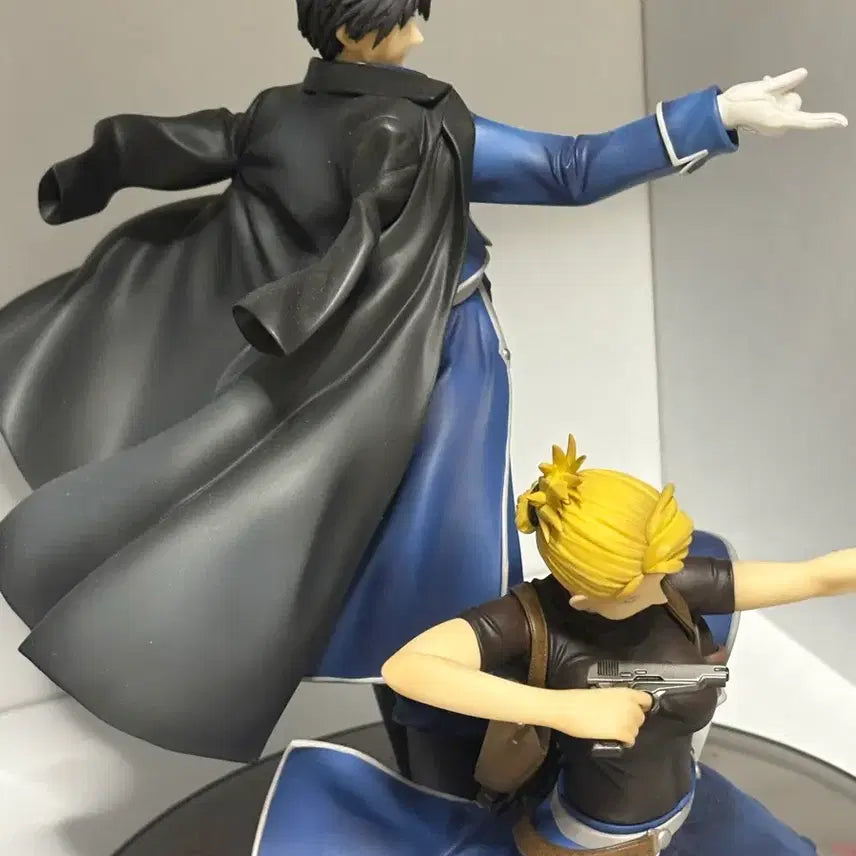 [BUNJANG] MegaHouse G.E.M. Fullmetal Alchemist Roy Mustang &amp; Riza Hawkeye Figure / 강철의 연금술사 로이 머스탱 리자 호크아이 피규어 메가하우스 G.E.M
