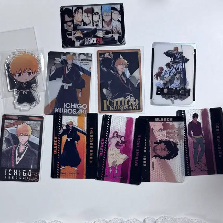[BUNJANG] Bleach Ichigo Acrylic Card Bundle Set / 블리치 이치고 아크릴 카드 등 일괄