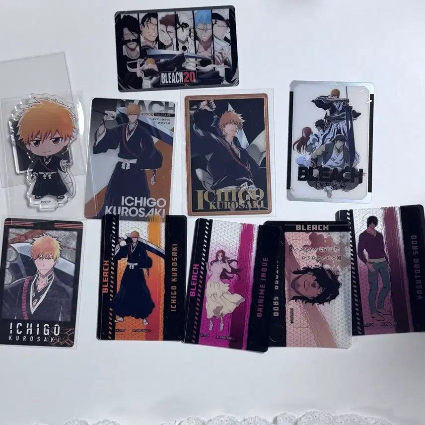 [BUNJANG] Bleach Ichigo Acrylic Card Bundle Set / 블리치 이치고 아크릴 카드 등 일괄