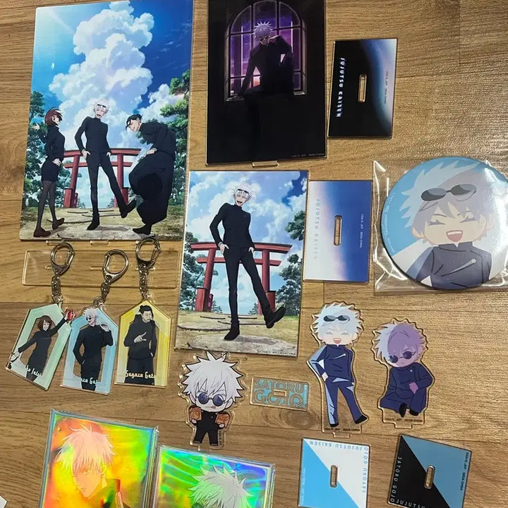 [BUNJANG] Jujutsu Kaisen Satoru Gojo &amp; Suguru Geto Acrylic Standee Bundle Set / 주술회전 고죠 게토 각종 아크릴 일괄판매