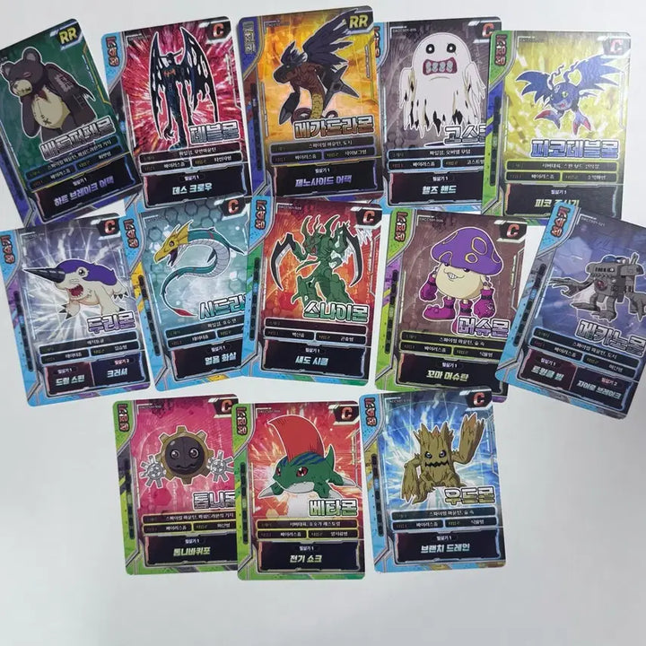 [BUNJANG] Digimon Card Bundle Set (34 Cards) / 디지몬 카드 34장 일괄 판매