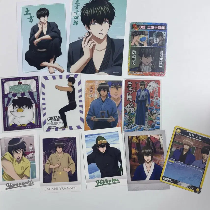 [BUNJANG] Gintama Hijikata Ken Card Bundle Set / 은혼 히지카타 지류 카드 일괄