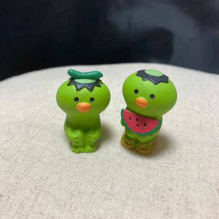 [BUNJANG] Decole Kappa Figures: Gym Sitting + Watermelon / 데꼴 캇파 체육앉기 + 캇파 수박