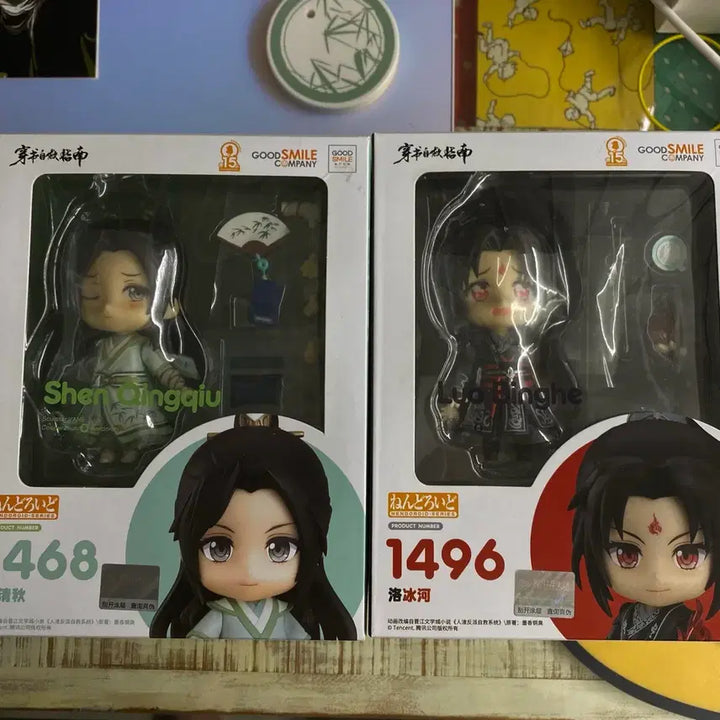 [BUNJANG] Scum Villain Self-Saving System Nendoroid + Set Bundle / 인사반파 빙추 넨도 + 세트장 일괄 판매
