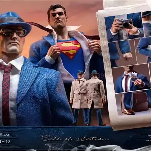 [BUNJANG] Muff Toy Superman Protector Metropolis 1/12 Scale Figure / 머프토이 muff toy 슈퍼맨 프로텍터 메트로폴리스 피규어 1/12
