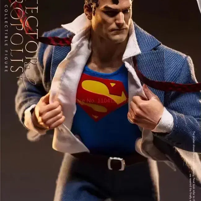 [BUNJANG] Muff Toy Superman Protector Metropolis 1/12 Scale Figure / 머프토이 muff toy 슈퍼맨 프로텍터 메트로폴리스 피규어 1/12